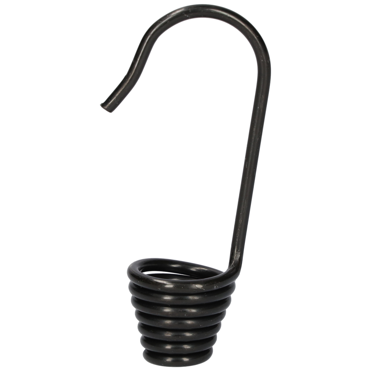 Spiralhaken Expanderseil Haken schwarz für 10mm...