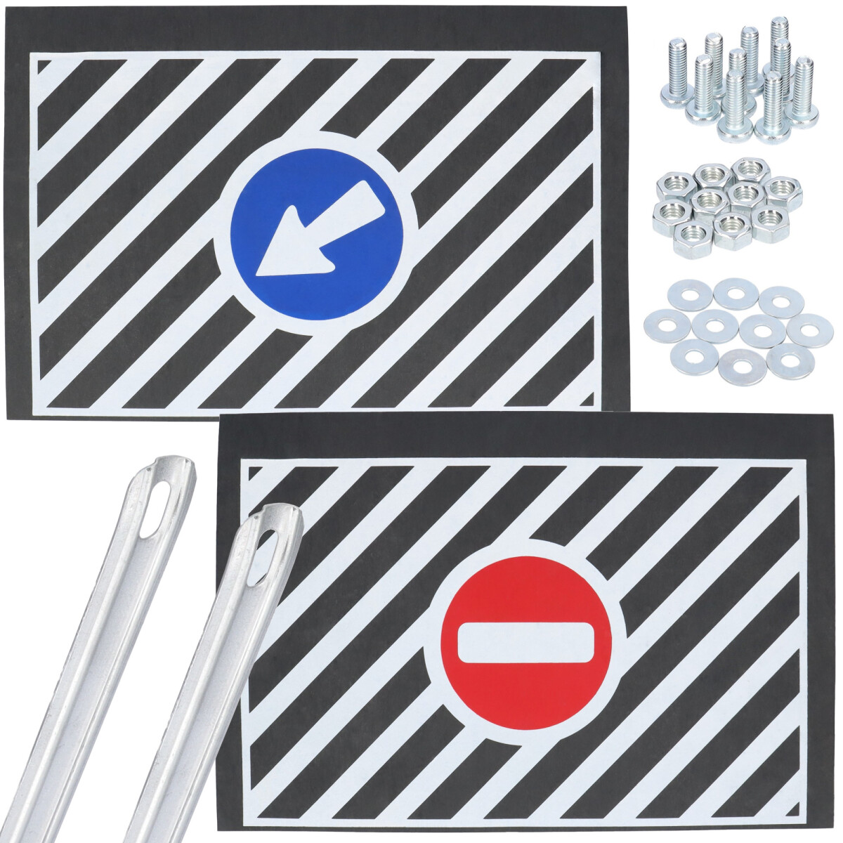 Heckschürze für Unterfahrschutz Set 2-tlg....