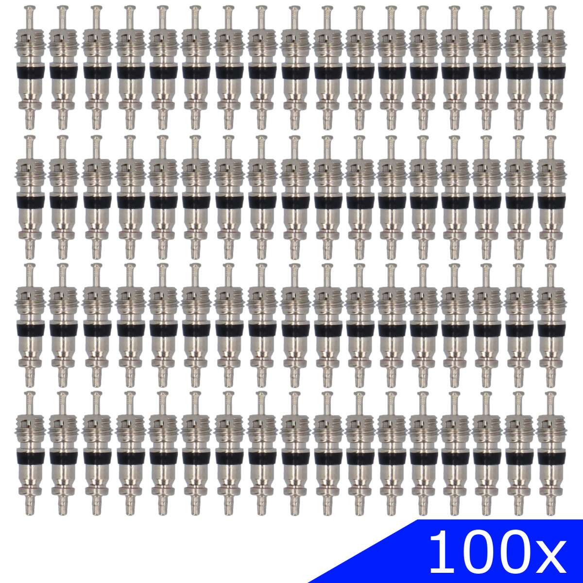 100x Ventileinsatz Messing Reifenventil Auto PKW NFZ ATV...