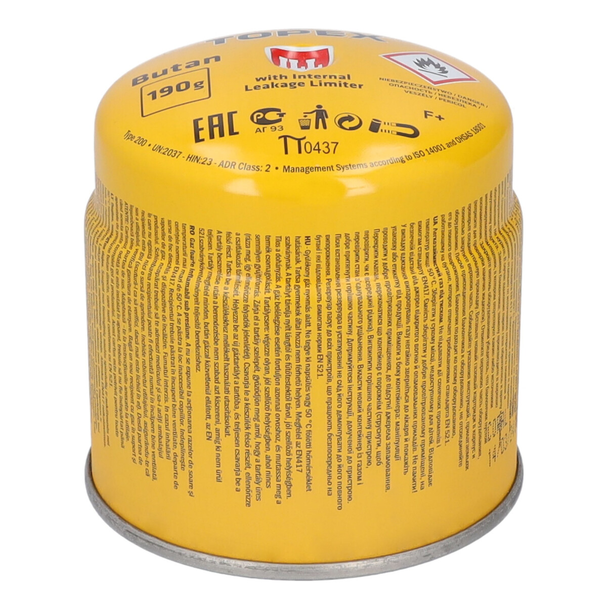 Gaskartusche 190gr. Butan