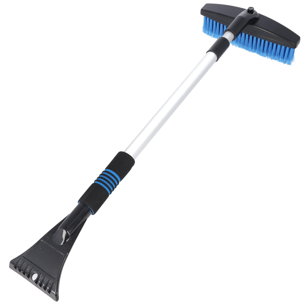 Eiskratzer mit Schneebesen Teleskopstab 86-122cm
