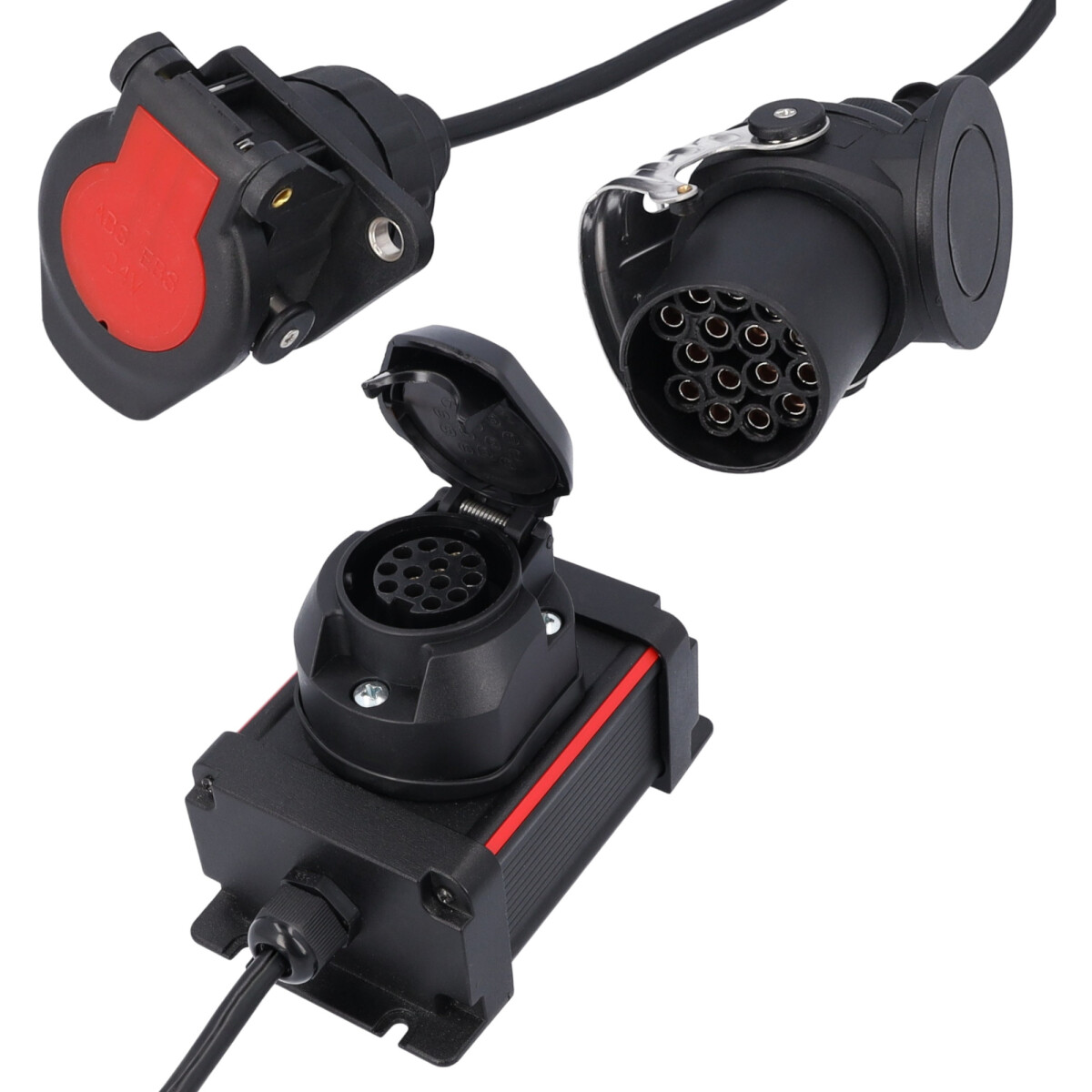 Spannungswandler 15pol 24V auf 12V 13pol Anhänger...