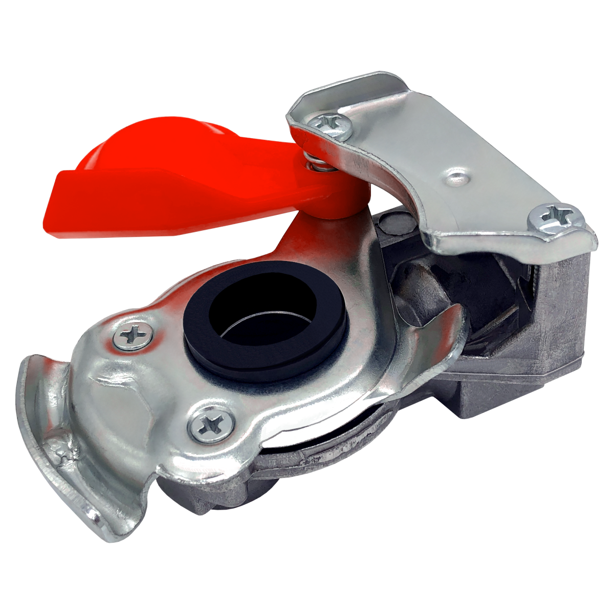 Kupplungskopf M22x1,5 Rot mit Ventil Zugmaschine