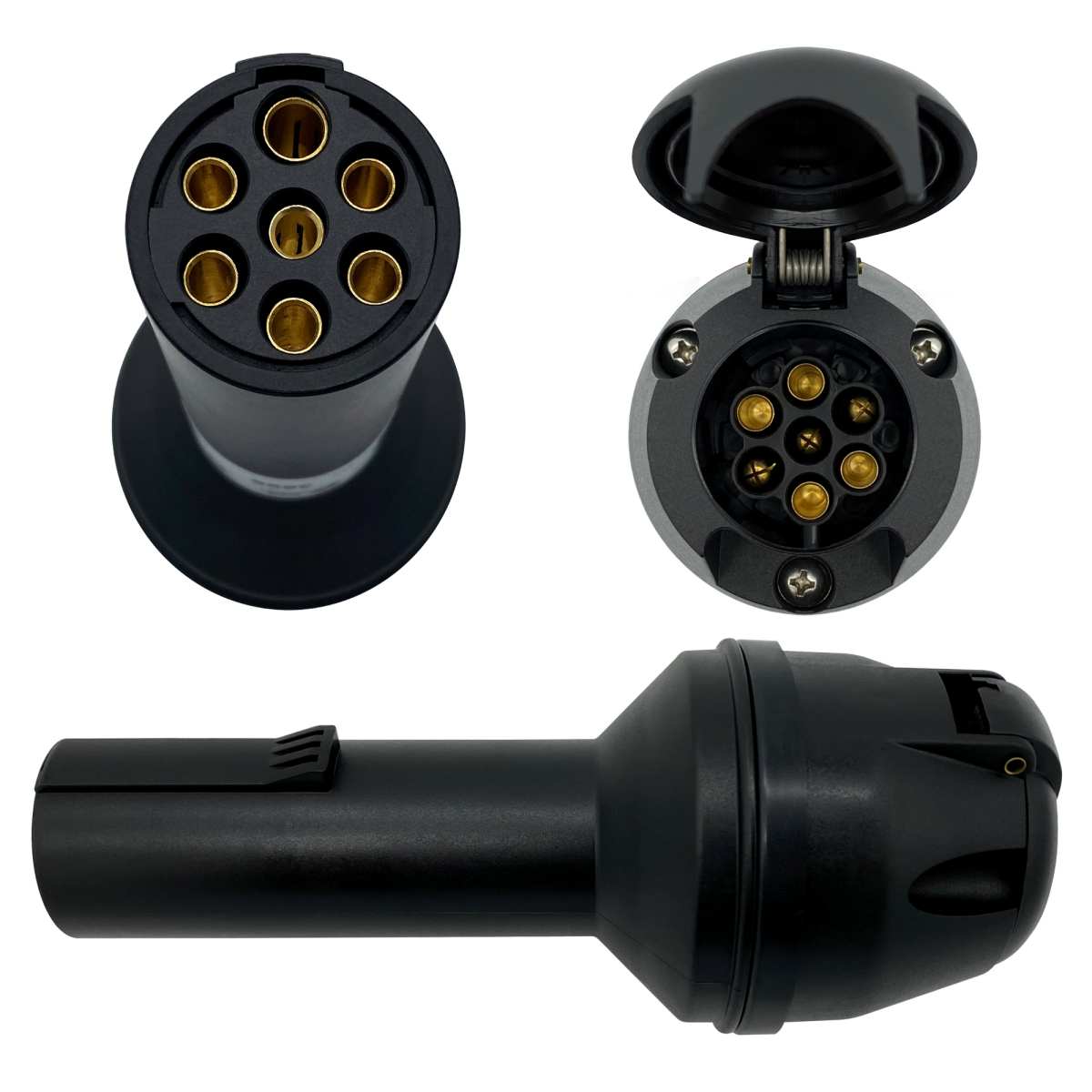 Spannungsreduzierer 7pol 24V auf 7pol 12V