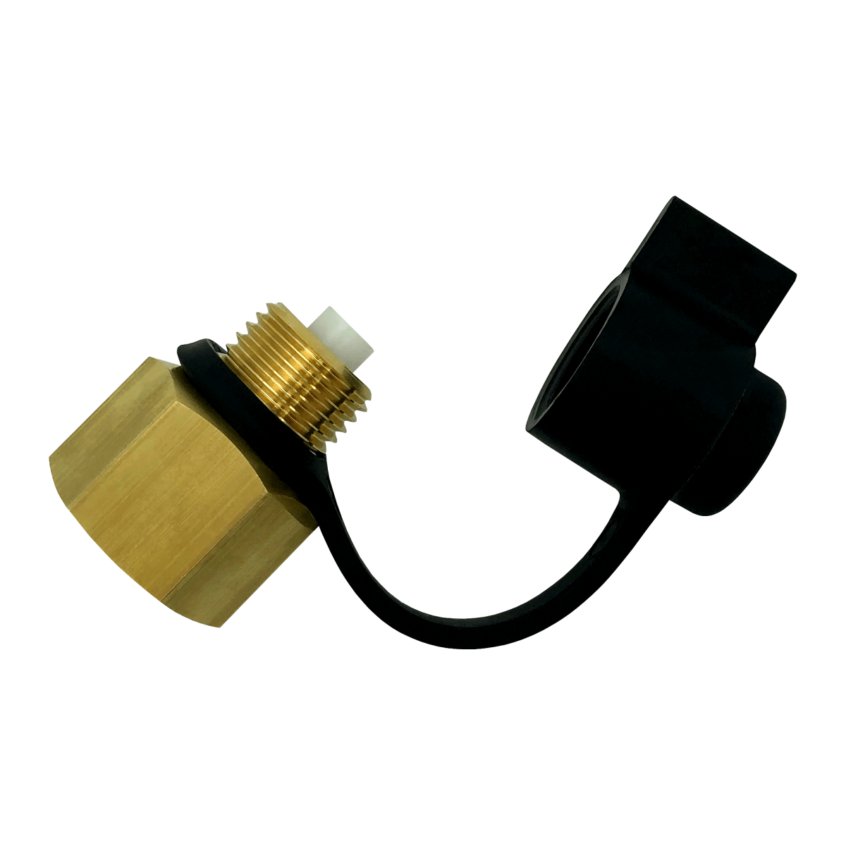 Prüfanschluss IG M12x1,5 mit Schutzkappe SW 17mm