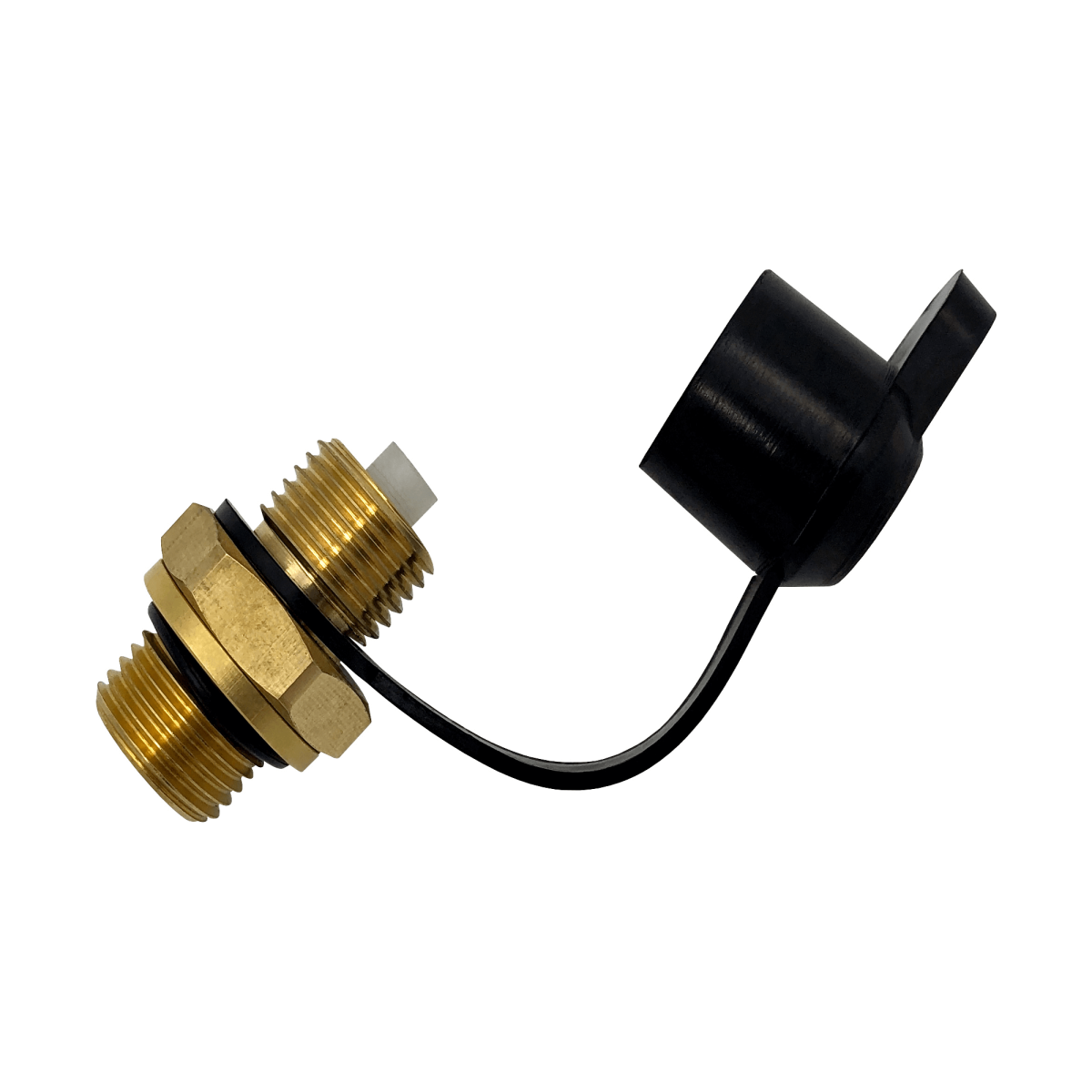 Prüfanschluss AG M22x1,5 mit Schutzkappe SW 28mm