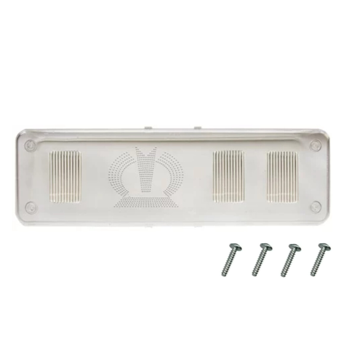 Lichtscheibe links für Krone Heckleuchte mit Logo