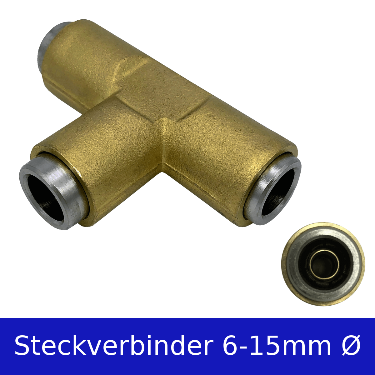 T-Stück Schnellverbinder 5-15mm Ø
