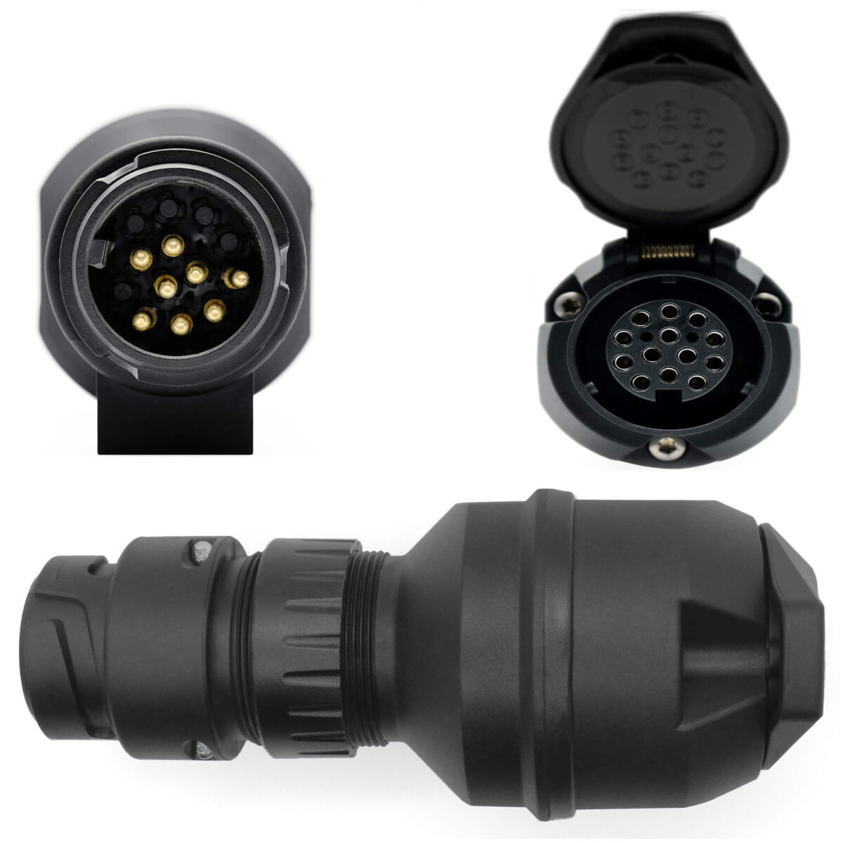 Spannungsreduzierer 13-pol 24V LKW auf 13-pol PKW