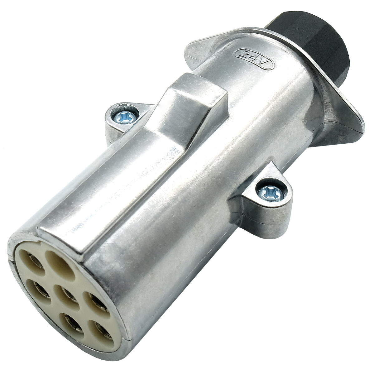 24V 7-Pol Stecker Aluminium ISO 3731 Typ S