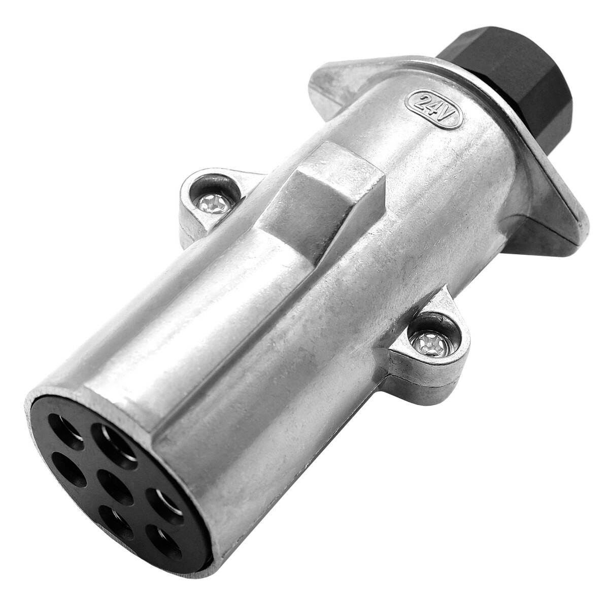 24V 7-Pol Stecker Aluminium ISO 1185 Typ N