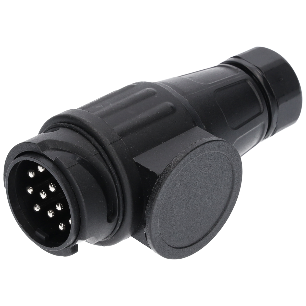 12V 13-Pol Stecker Kunststoff für PKW Anhänger...