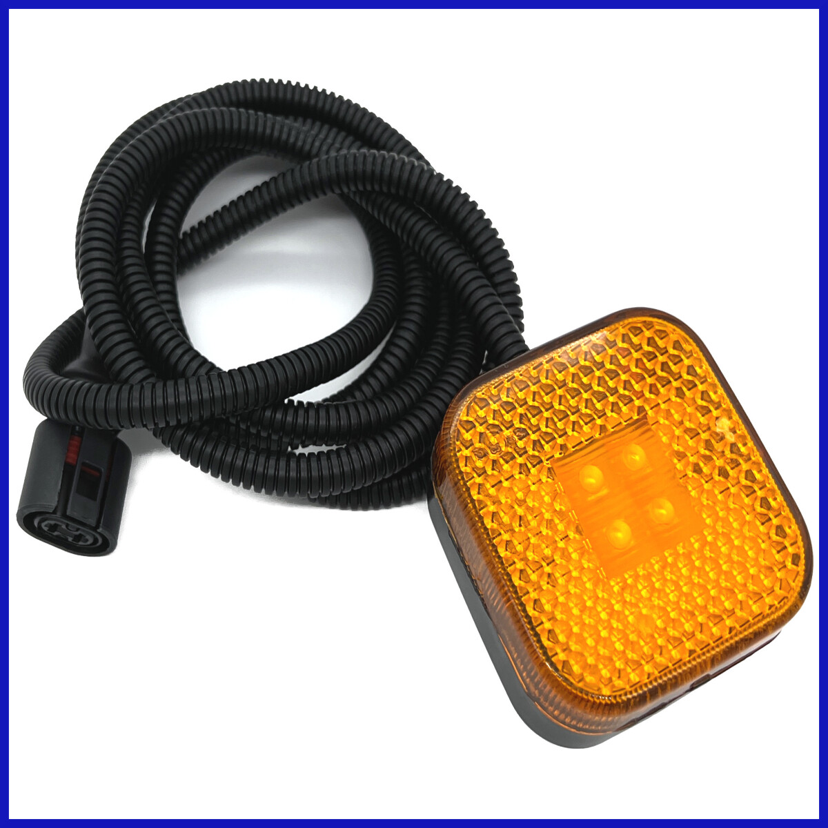Seitenmarkierungsleuchte orange LED mit Kabel und Stecker...