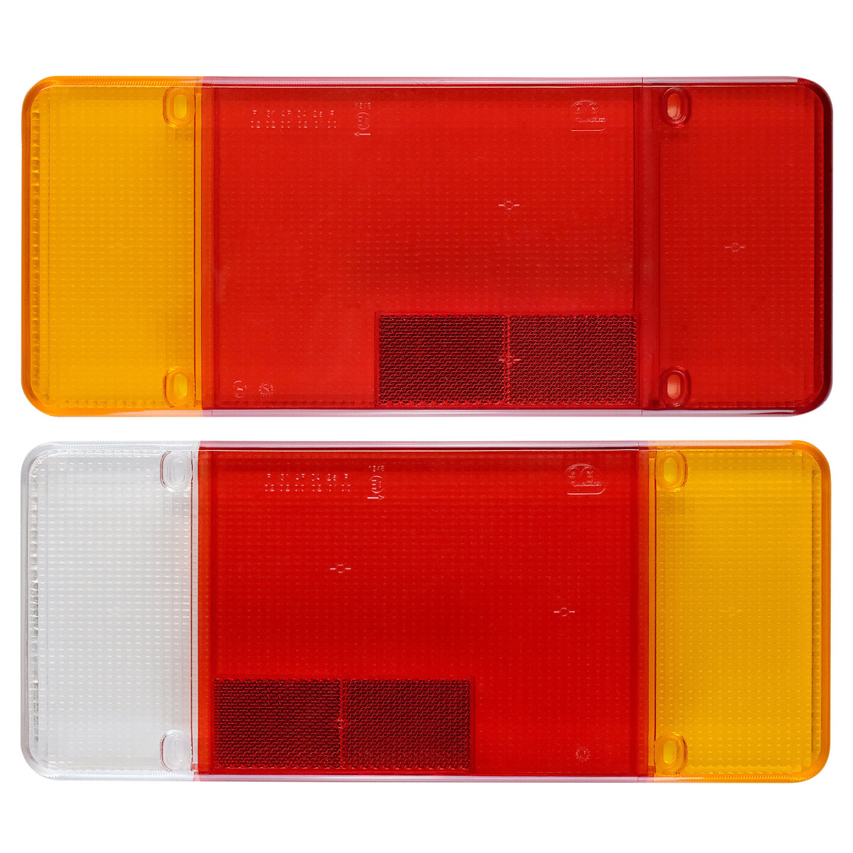 Lichtscheibe links & rechts für 4-Kammerleuchte...