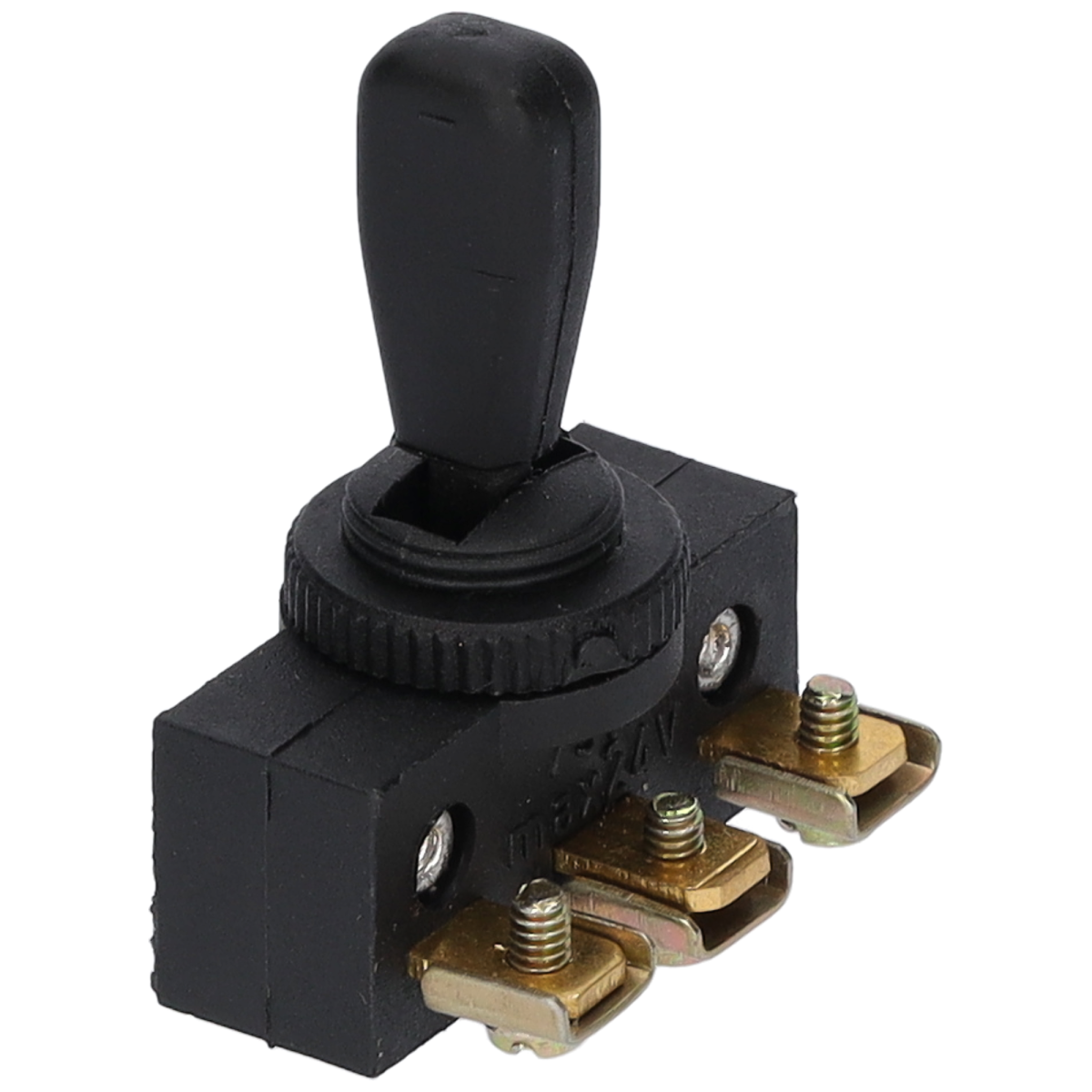 Kippschalter Kunststoff mit 3 Schraubkontakten