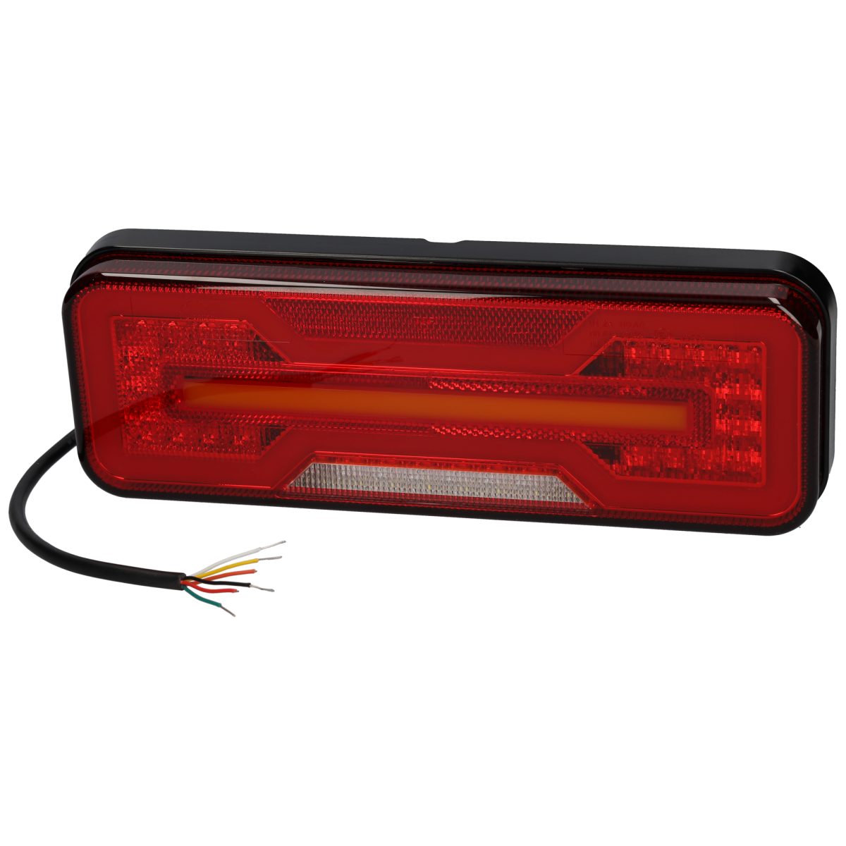 Heckleuchte LED Neon links mit laufendem Blinker 12/24V...