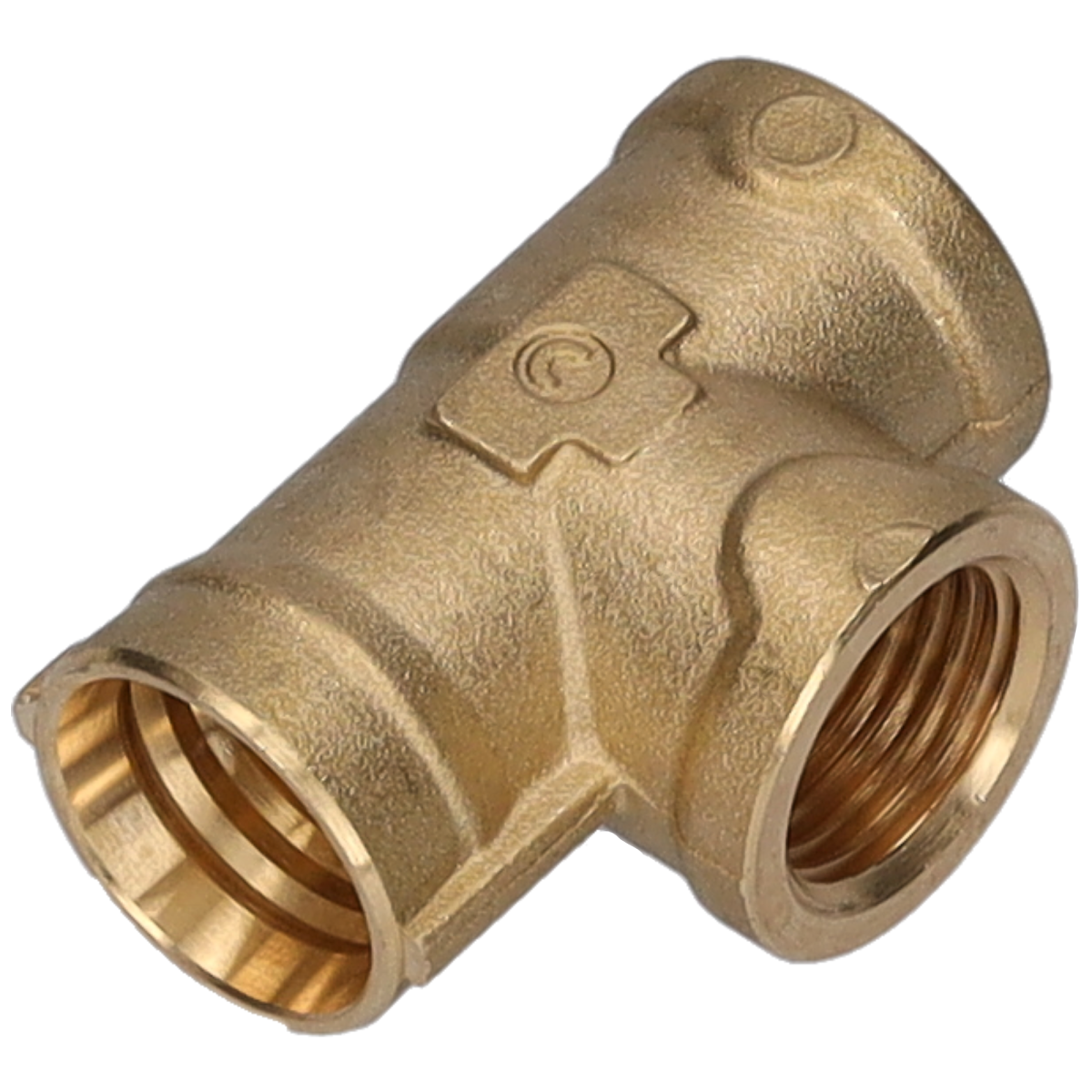 L-Stück mit P5 Anschluss unten 2x M16x1,5 IG