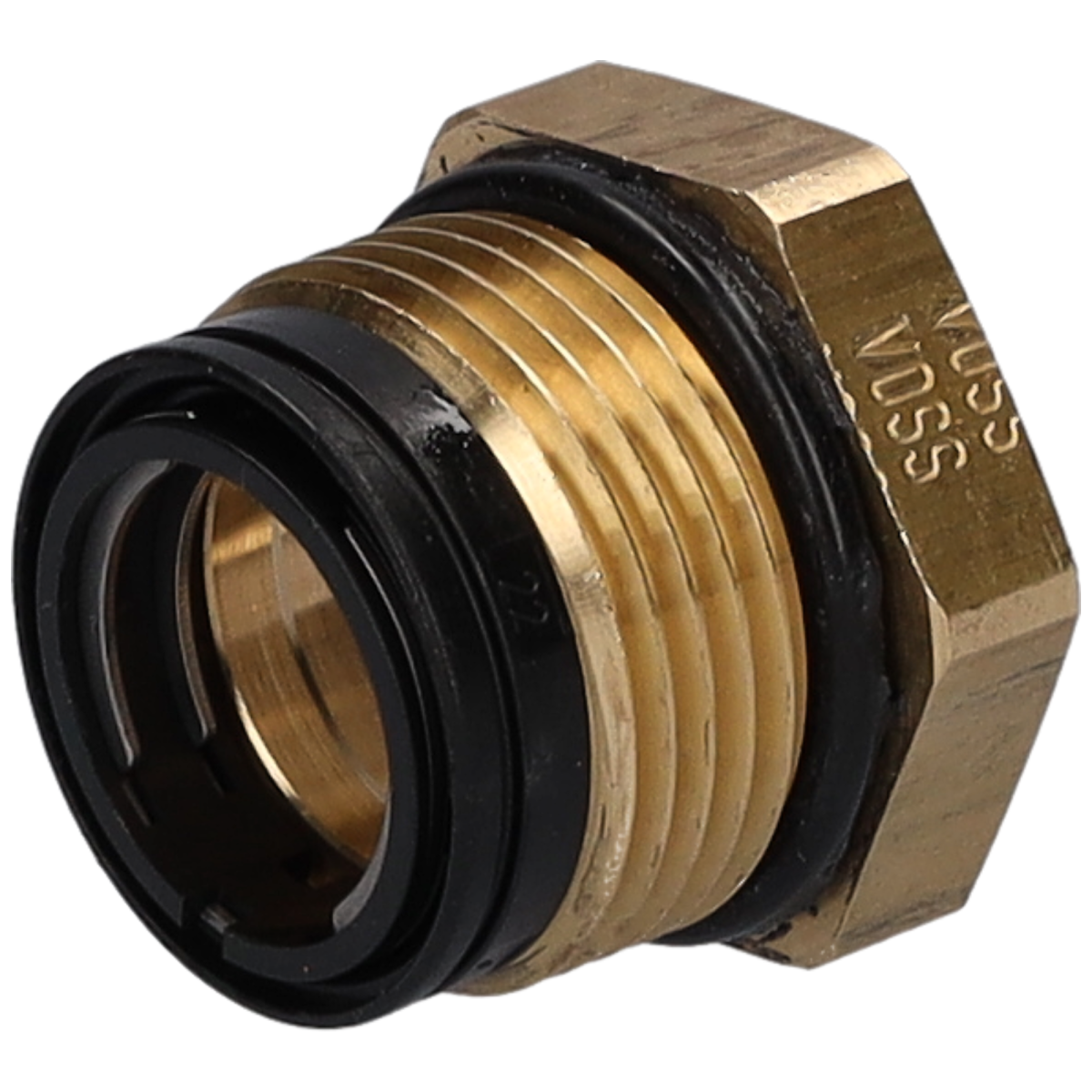 Kupplung NG12 mit M22x1,5 mit O-Ring