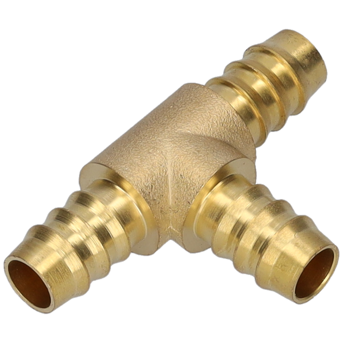 T-Stück Schlauchverbinder 9mm Ø Messing...