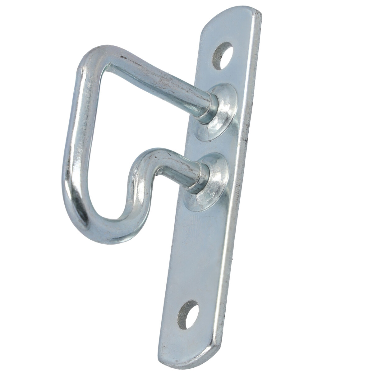 Bügelkrampe abgewinkelt 2 Loch verzinkt...