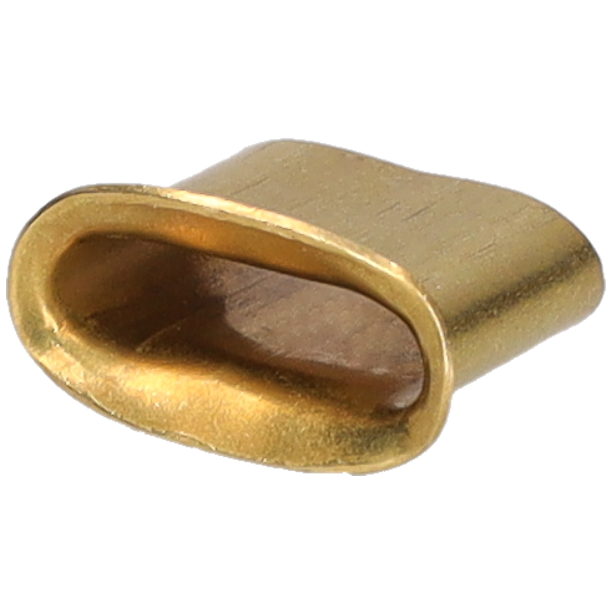 Ovalrohrniete Messing für 6mm Zollseil