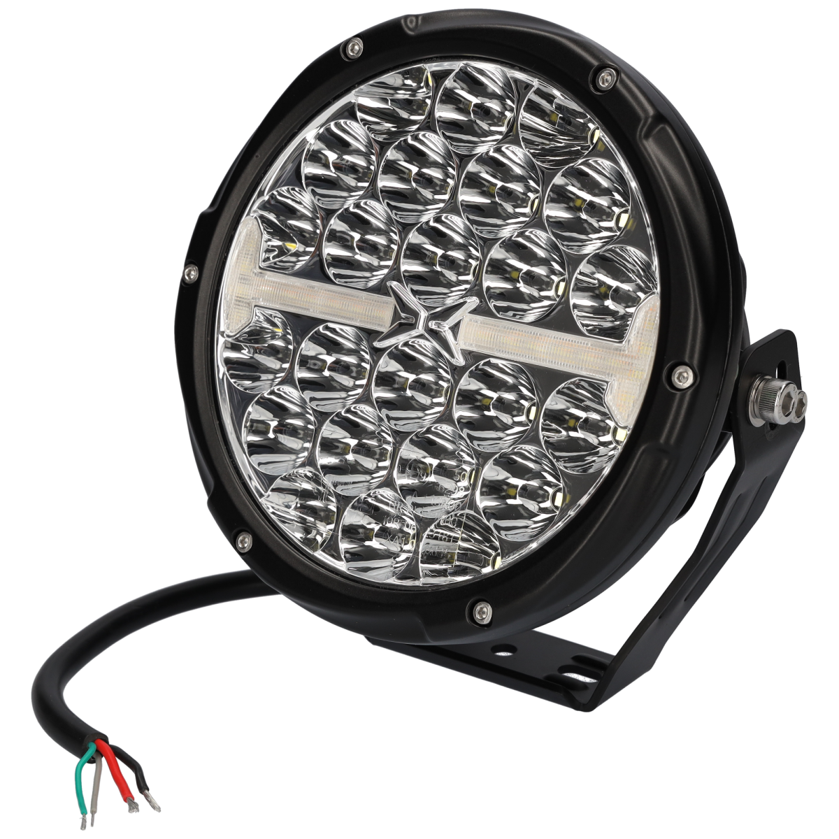 Fernscheinwerfer LED mit Positionslicht & Blitzlicht...