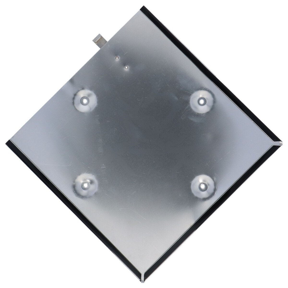 Wechselrahmen für Gefahrzettel 300x300mm Aluminium