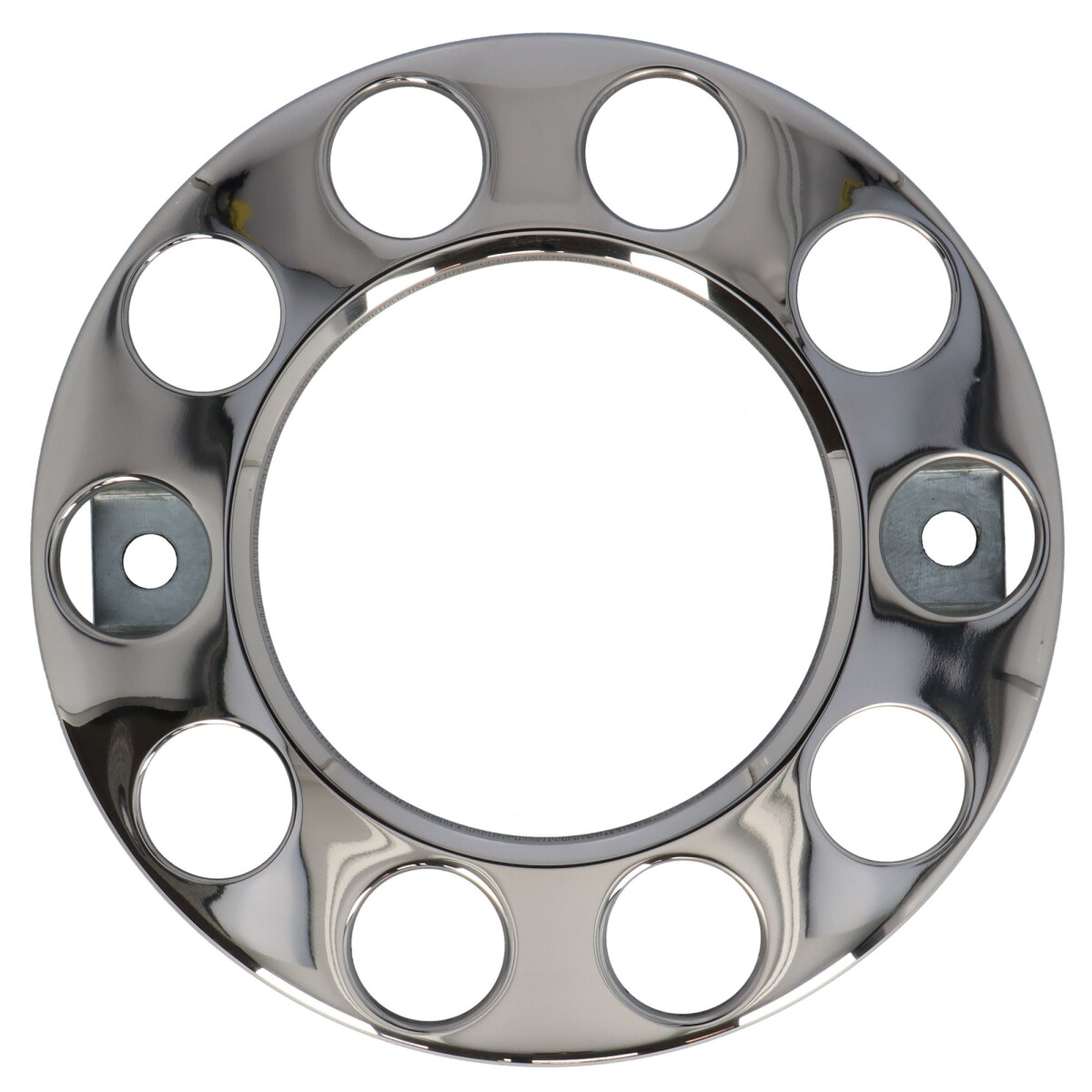 Radzierblende Chrom Edelstahl 335mm 10Loch 32mm Ø...