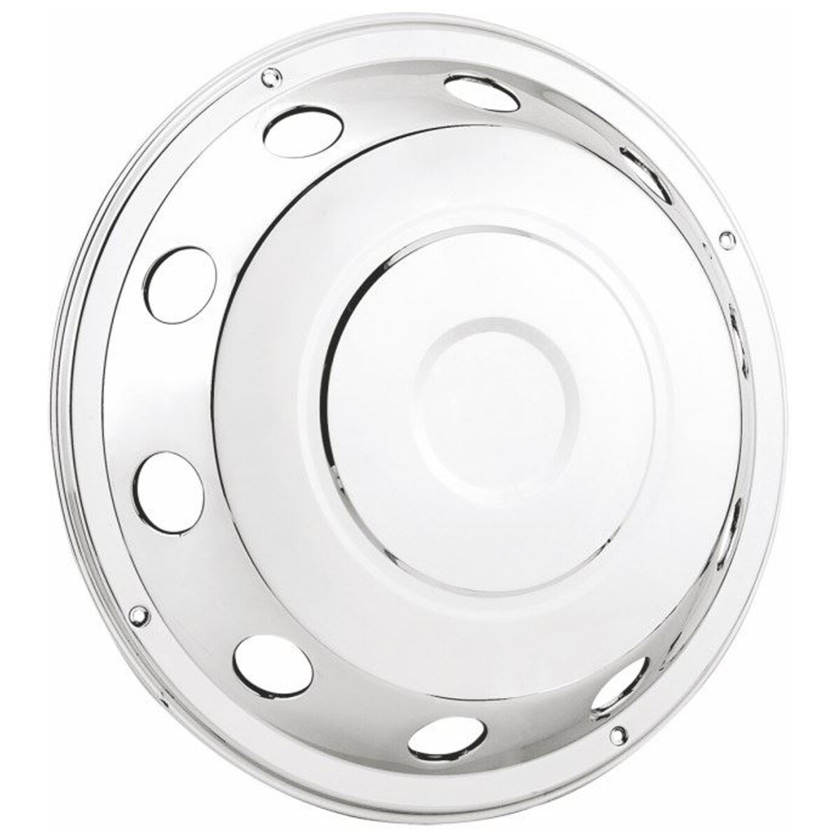 Radzierblende Chrom Edelstahl vorne 19,5"