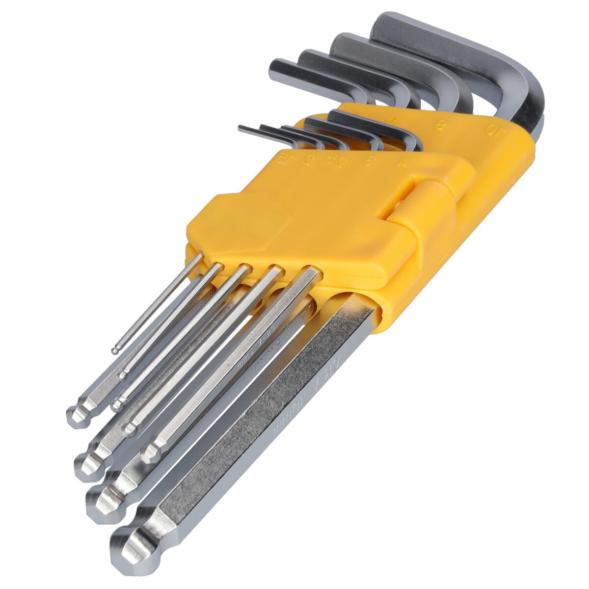 Inbus Stiftschlüsselsatz 9tlg. 1,5-10mm