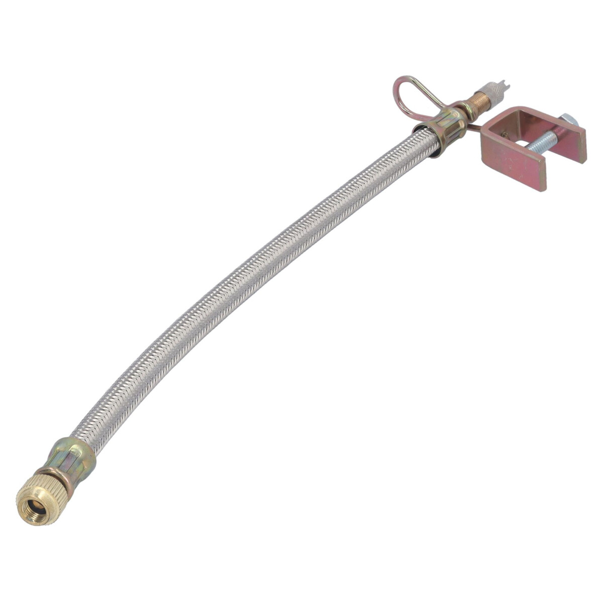 Ventilverlängerung 350mm Metall flexibel mit Halterung