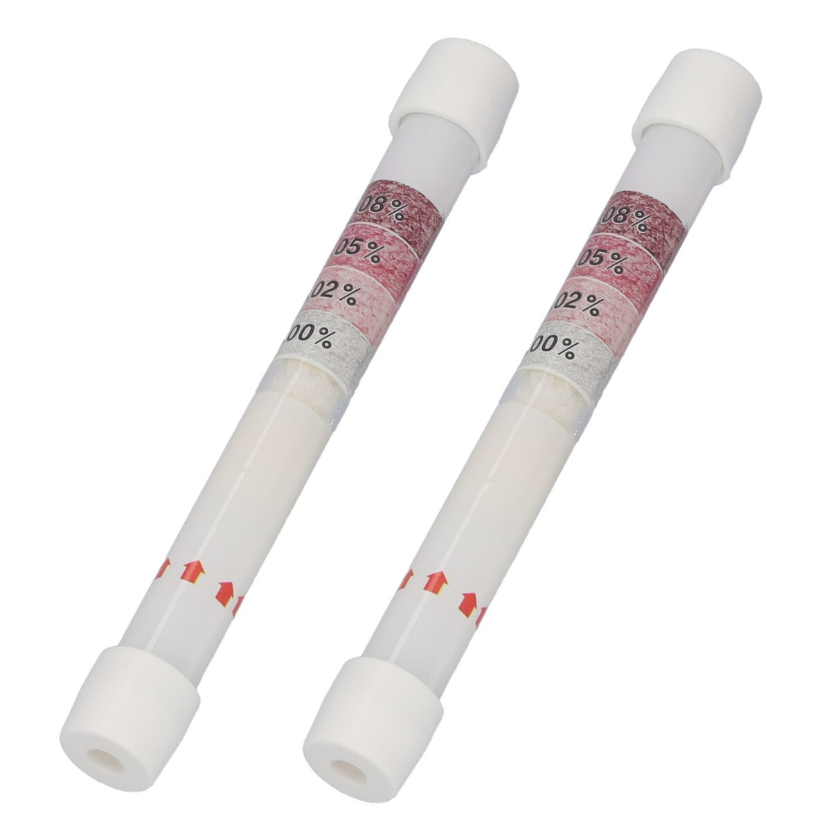 Alkoholtester 2 Stück Stäbchen Alkoholtest-Kit