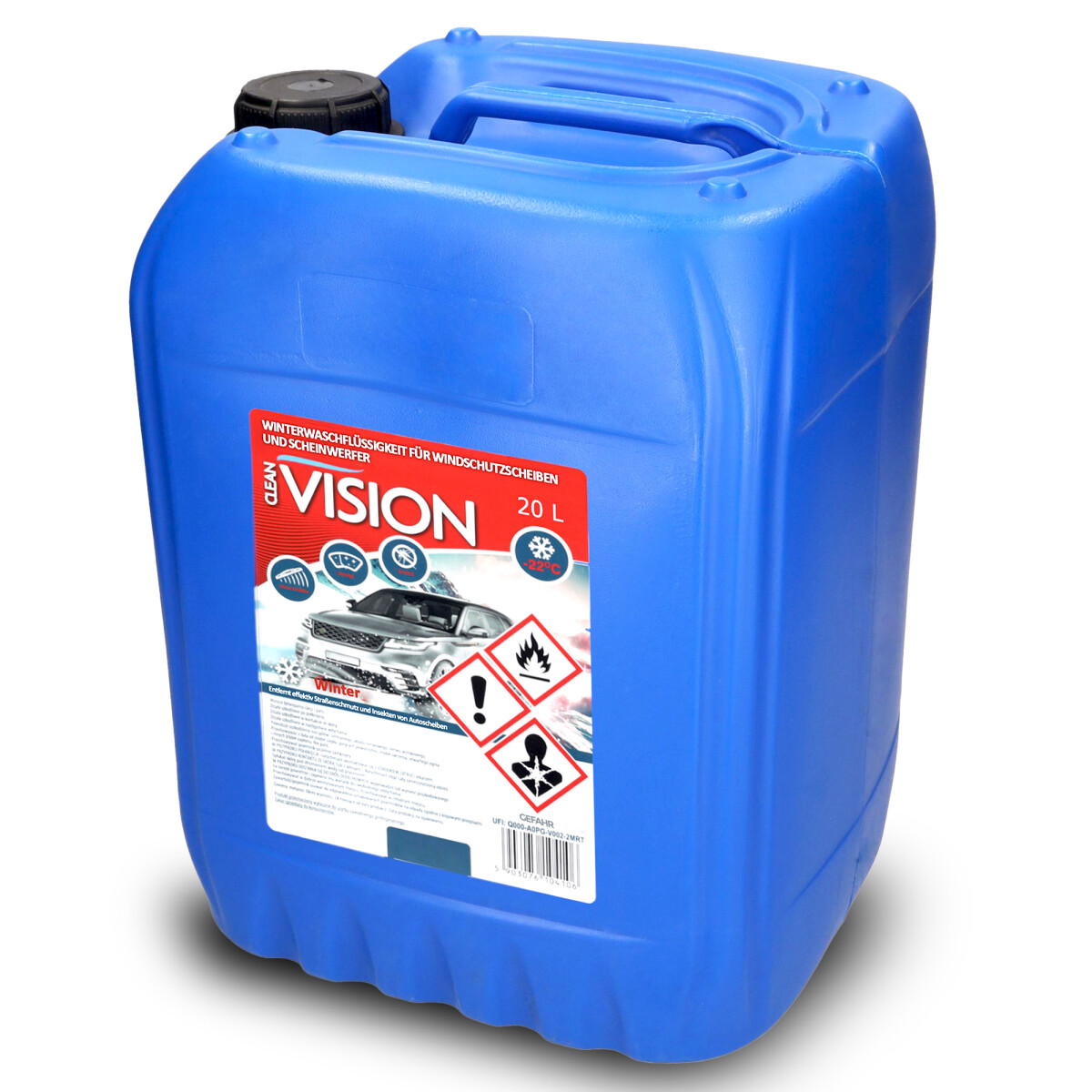 20L Scheibenfrostschutz Fertiggemisch -22° Winter