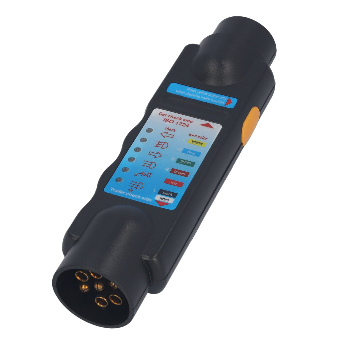 12V Prüfgerät 7polig Beleuchtungstester...