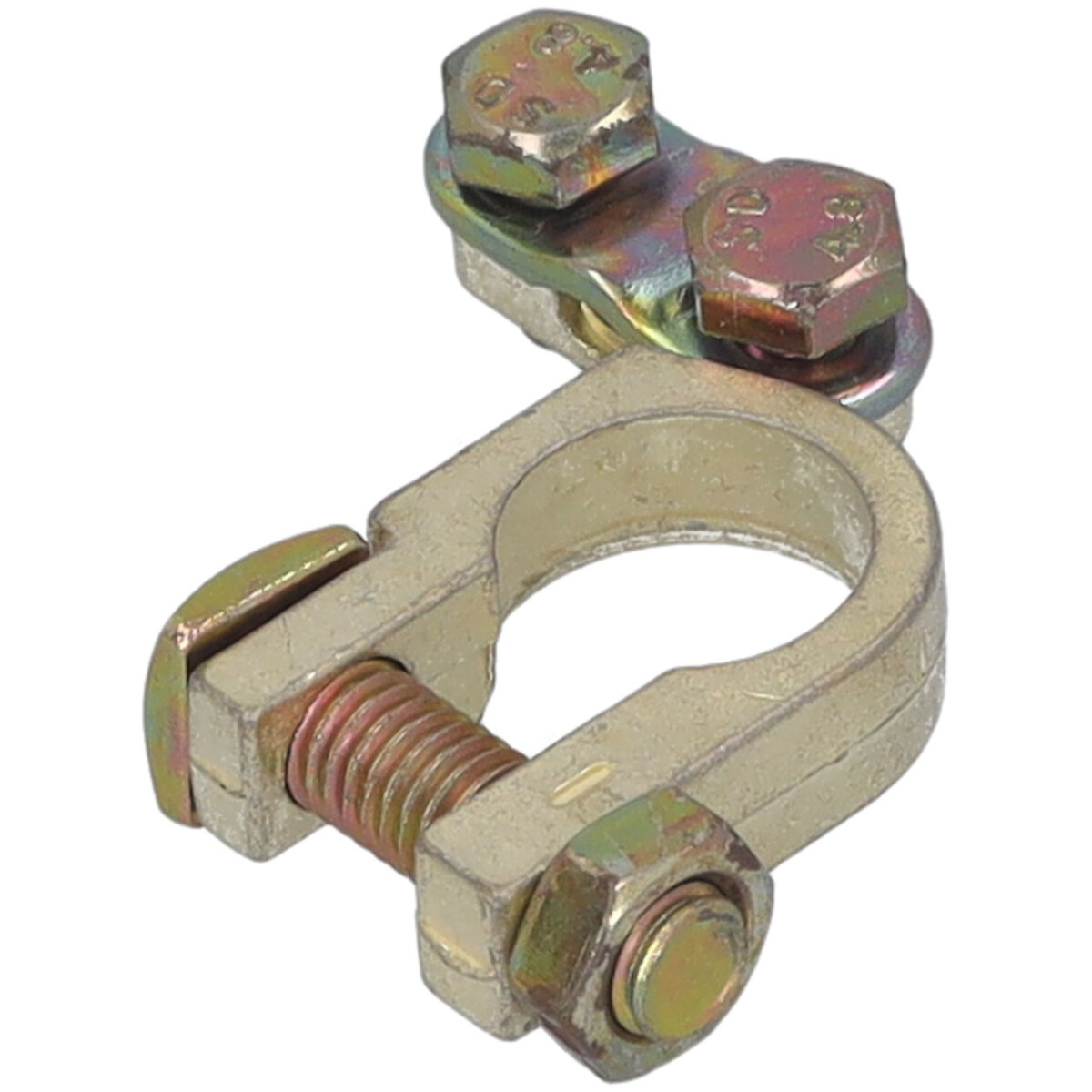 Batteriepolklemme (-) Plus-Pol Messing für Kabel