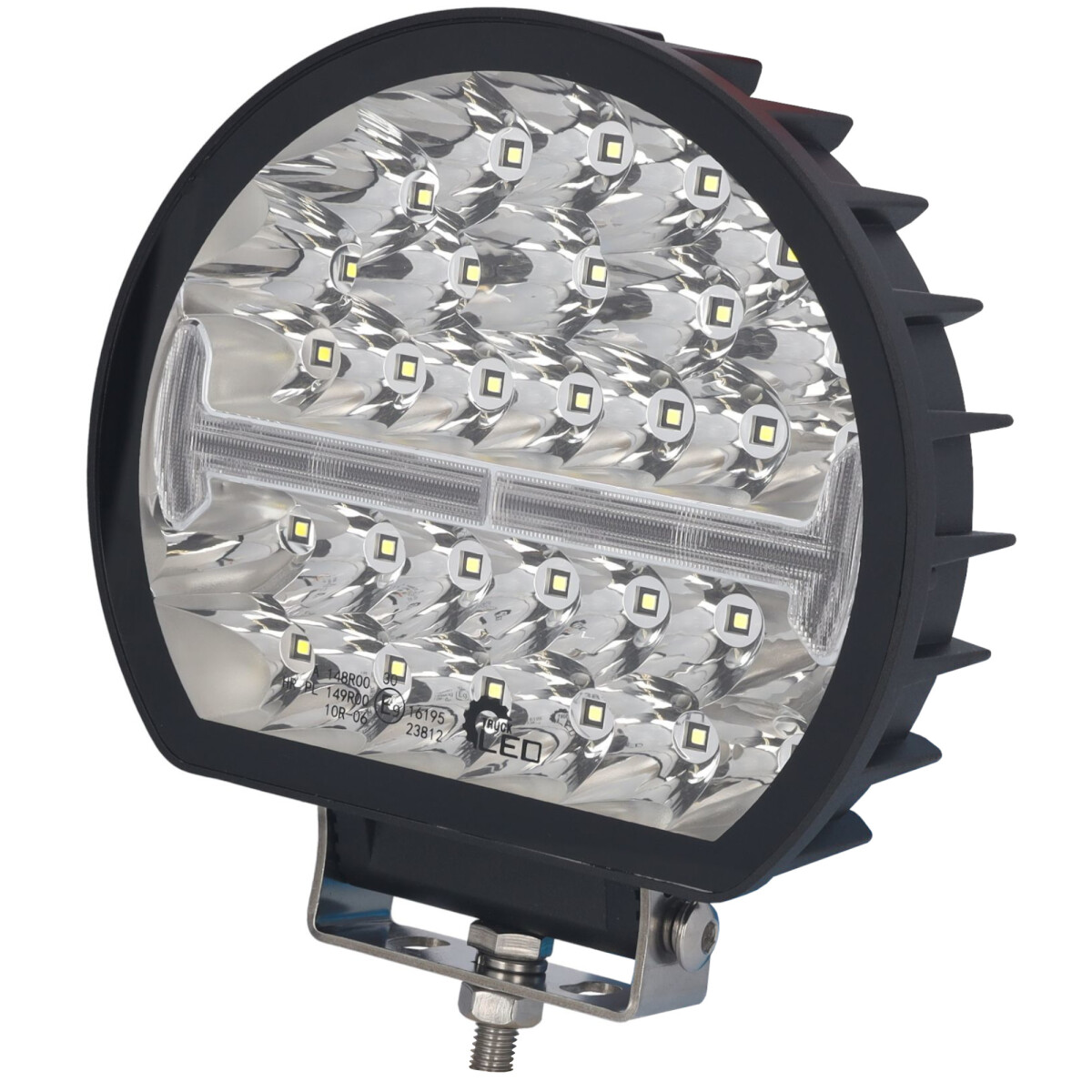 Fernscheinwerfer LED mit Positonslicht mit Kabel 12/24V...