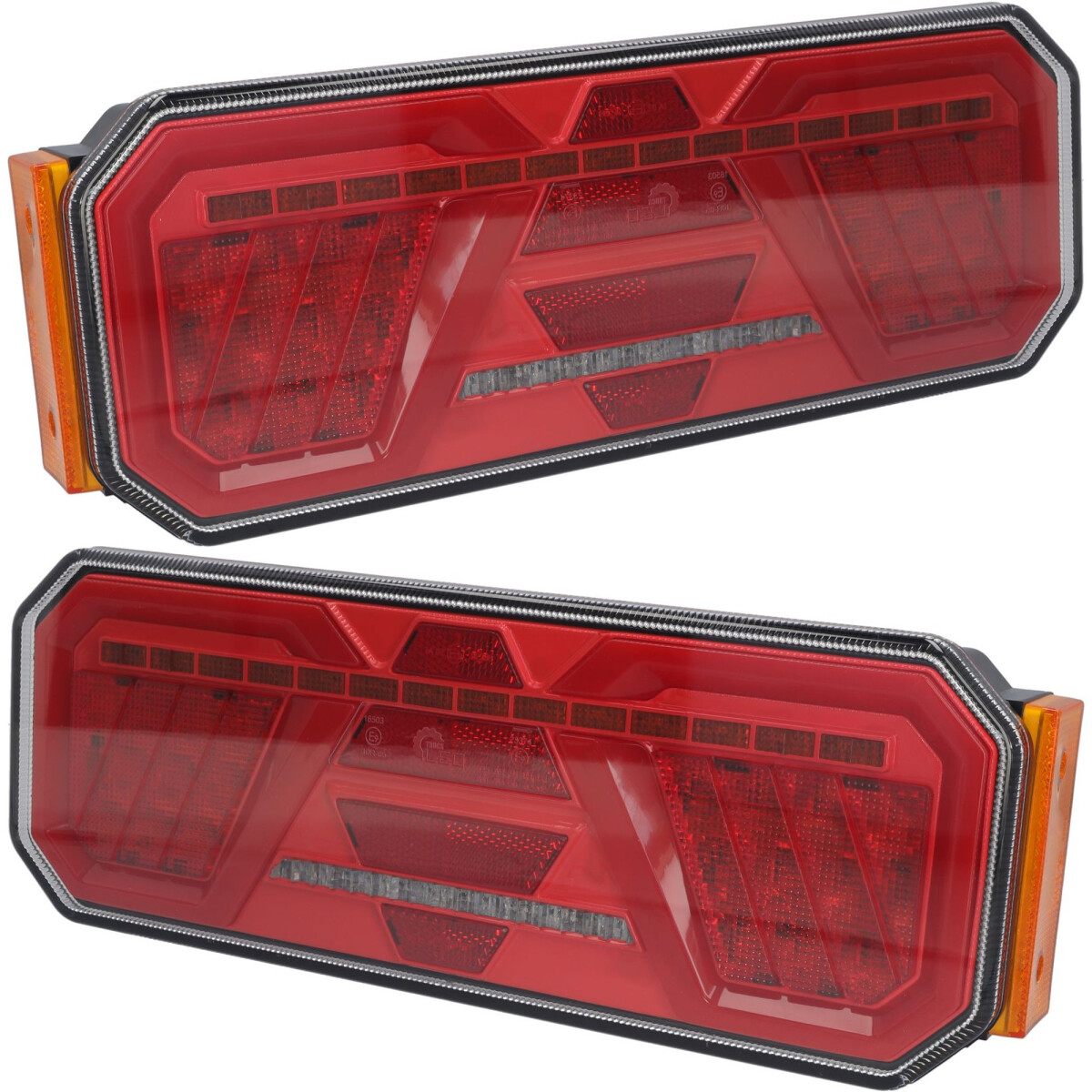Heckleuchten Set LED Neon links rechts dynamischer...