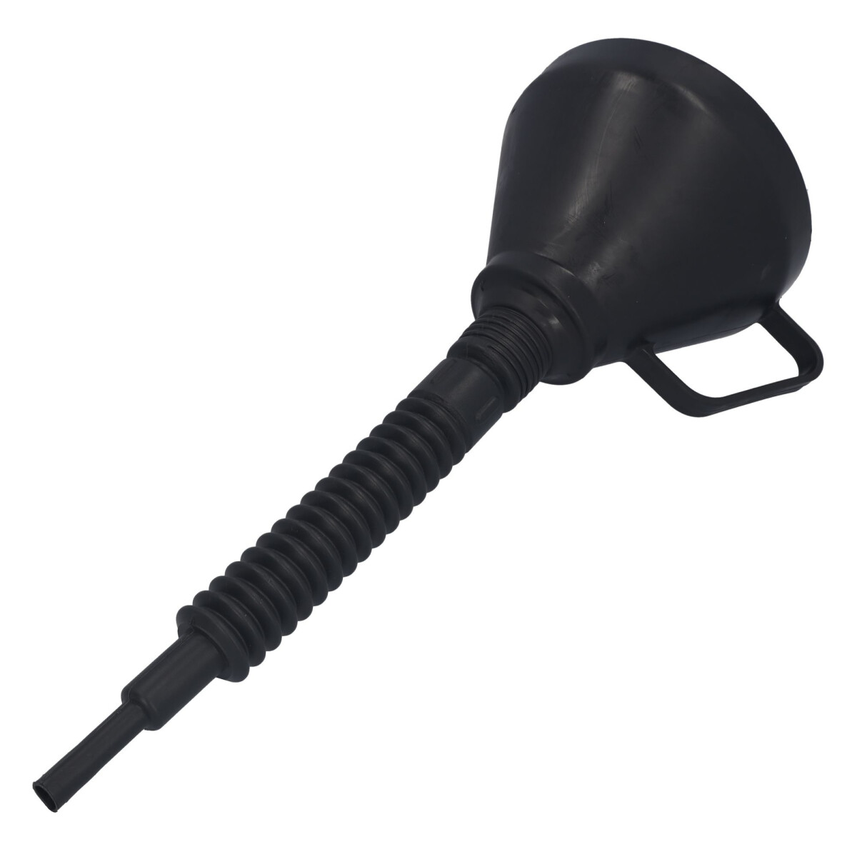 Trichter Kunststoff mit Sieb mit Schlauch und Griff