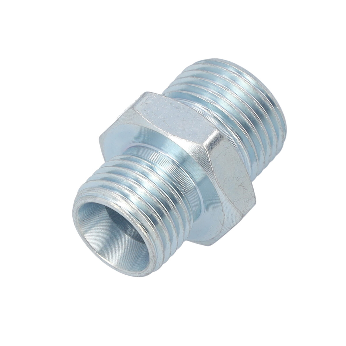 Doppelstutzen gerade M18x1,5 auf M16x1,5mm