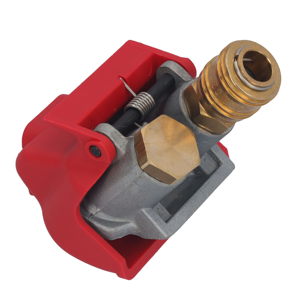 Duomatic Kupplung mit Druckluftanschluss