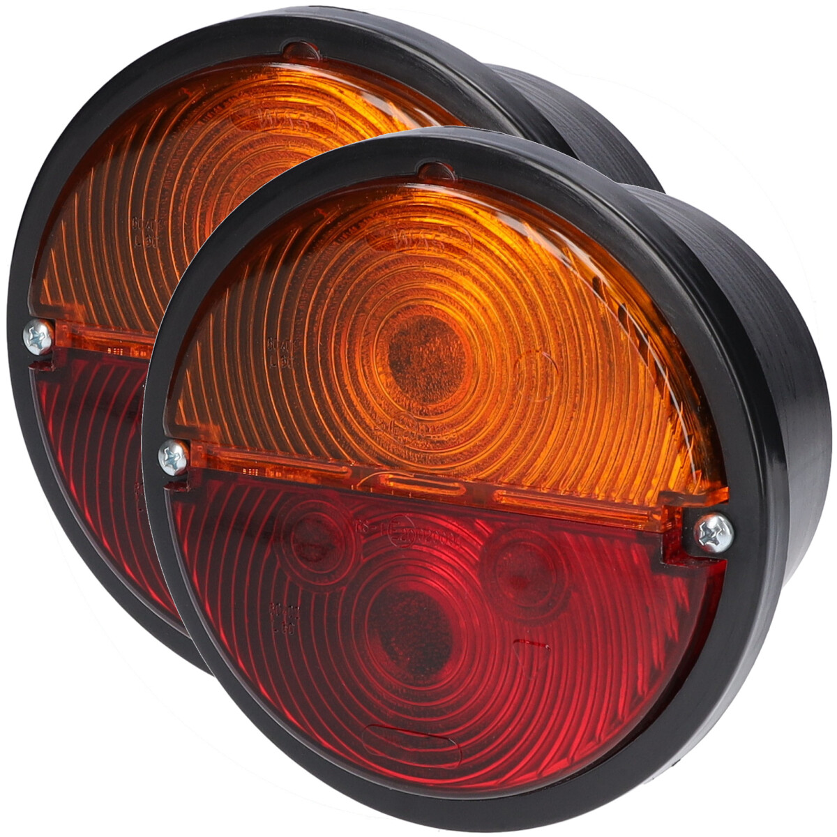 Heckleuchte 132mm Ø Rund links rechts SET 12/24V